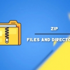 zip 命令的解释与示例