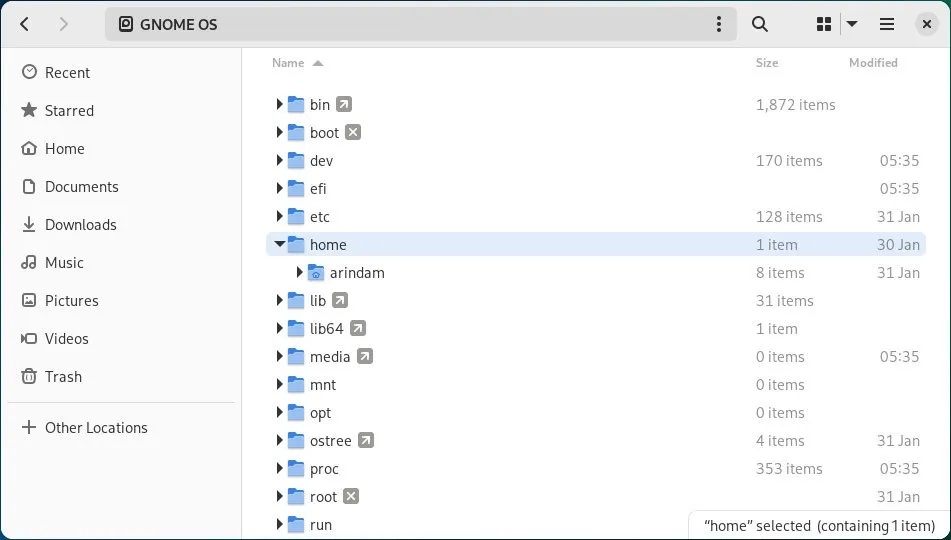 新的可展开文件夹视图