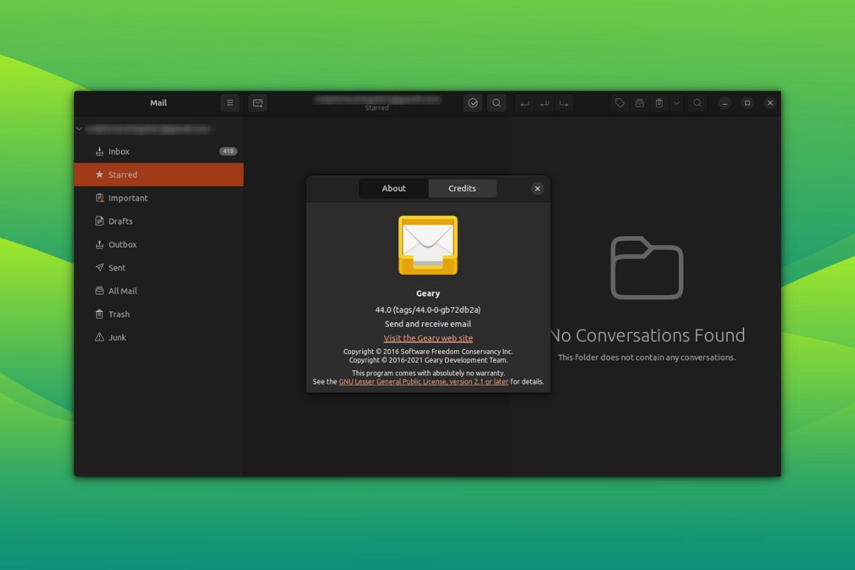 a screenshot of geary 44&rsquo;s about page